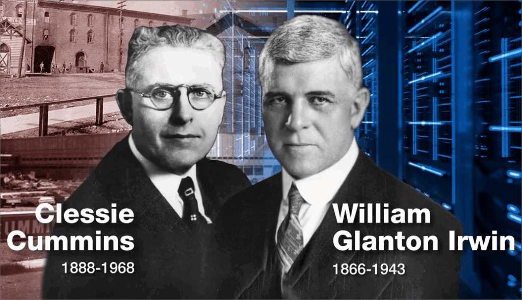 Clessie Cummins và William Glanton Irwin - 2 nhà sáng lập của Cummins